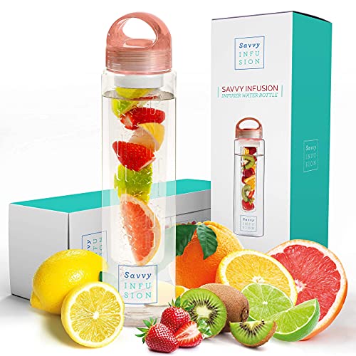 Fruit Infuser Water Bottles Infusion Water Bottle by Savvy Outdoors