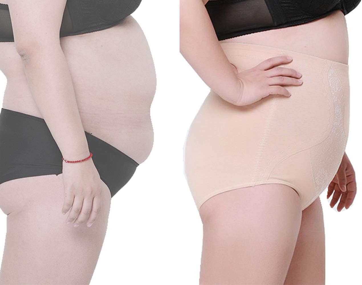 Max Shape Women's High Waist Tummy Control Silm Panty Plus Size