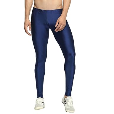 beautyjourney Leggings Pitillo de Color sólido para Hombre ...
