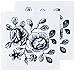 Tattly Temporary Tattoos, Cartolina Blooms, 0.1 Ounce