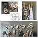Magnetic Hooks, Makone 12 Pound Heavy Duty Neodymium Hanging Mighty Magnetic Hooks D16 (10 Packs)