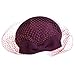 Lady Womens Dress Fascinator Wool Felt Pillbox Hat Party Wedding Bow Veil A082