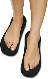 Glamza Tanning Sticky Feet Pair One Size Non Slip Foam Spray Tan Protection view 2