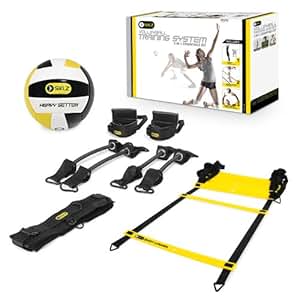 SKLZ Volleyball Training System, 3 in 1 Essentials Kit, Training