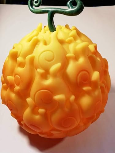 Amazon ワンピース 悪魔の実フィギュア メラメラの実 ゴムゴムの実 お中元スタイル 単品一個 イエロー 303 フィギュア ドール 通販