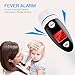 Red Medical Forehead and Ear Thermometer Professional Digital Medical Thermometer Instant Read with Improved Accuracy for Baby & Adult - FDA Approved