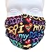 Breathe Healthy Mask, Child SIze: Dust/Allergy Mask, Flu Mask with Antimicrobial (I Love My Dog)
