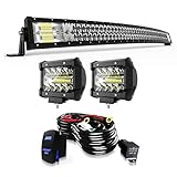 LED Light Bar TERRAIN VISION 52Inch Curved Led Bar