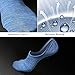 No Show Socks Men Socks Low Cut Ankle Men Sock (8 Pairs) Casual Cotton Non-Slip Athletic Loafers Invisible Sock, Size 6-10