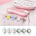 Electric Nail File Drill for Baby No Sharp Claws Hurt, Nail Care Professional Manicure Pedicure System for Beauty Nail Art, 6 in 1 Safety Cutter Trimmer Clipper for Toes and Fingers (Pink) …