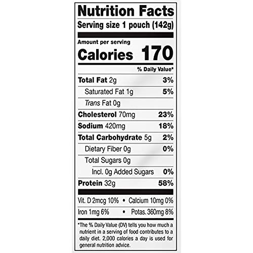 BUMBLE BEE Premium Light Tuna In Water Pouches, Tuna Fish Pouch, High