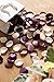 Ling's Moment 200pcs Rose Petals, Silk Flower Petals for Wedding/Aisle/Flower Girl Baskets/Table Centerpiece Décor,etc.Purple Plum White