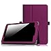 Sprint Slate 8 Tablet Case - Fintie [Slim Fit] Premium PU Leather Standing Folio Cover with Stylus Holder for Sprint Slate 8 Inch (AQT80) 4G LTE Tablet, Purple