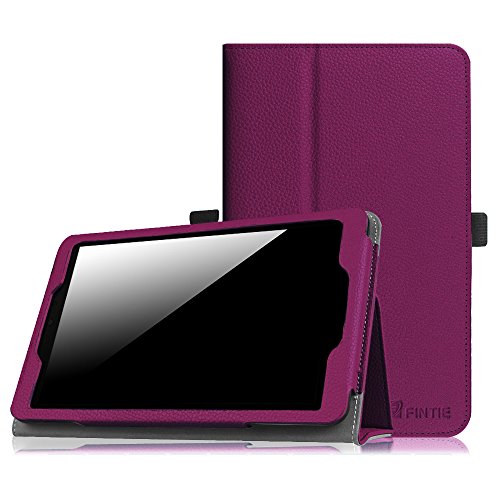 Sprint Slate 8 Tablet Case - Fintie [Slim Fit] Premium PU Leather Standing Folio Cover with Stylus Holder for Sprint Slate 8 Inch (AQT80) 4G LTE Tablet, Purple