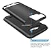 Galaxy J7 (2015) Case With TJS® Tempered Glass Screen Protector Included, Dual Layer Shockproof Tough Brushed Hybrid Armor Rubber TPU Drop Protection Case For Samsung Galaxy J7/J700 (Rose)