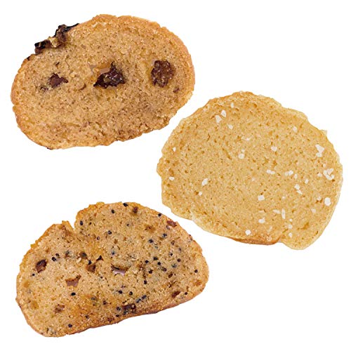 Greater Knead Gluten Free Bagel Chips - Vegan, non-GMO, Free of Wheat, Nuts, Soy, Peanuts, Tree Nuts - Combo bags with Plain, Cinnamon Raisin, and Everything (3 bags) - Thumbnail 2
