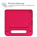Fintie Shock Proof Case for Amazon Fire HD 8 (Previous Generation - 6th) 2016 release - Kiddie Series Light Weight Convertible Handle Stand Kids Friendly Cover, Magenta