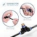 HOMENOTE Outdoor Misting Cooling System 26.2FT Misting Line + 9 Brass Mist Nozzles + a Brass Adapter(3/4) for Patio Garden