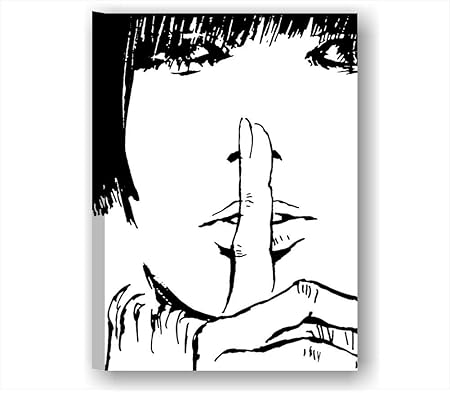 Valentina 6 Quadro Moderno 50x70 Cm Tela Stampa Quadri