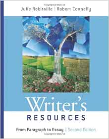 Writers resources from paragraph to essay 2nd robitaille connelly pdf 05 picture