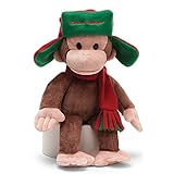 Gund Curious George Fargo Hat Stuffed Animal