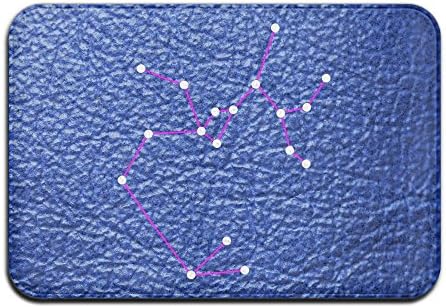 Horoscope Sagittarius 16 By 24-Inch Fabric Door Mat Entrance Mat For Home Clean Absorbent Antiskid Design Kitchen Bath Mats