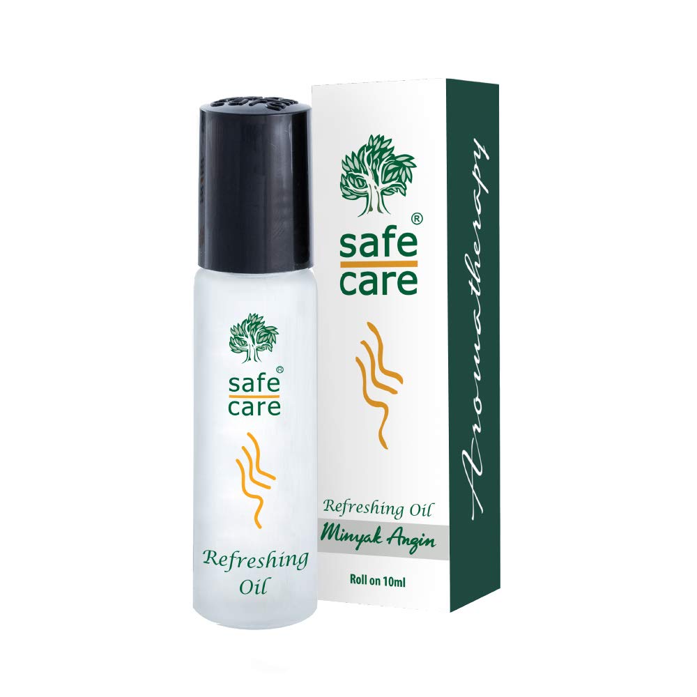 Safe Care Roll on Refreshing Oil Aromatherapy, 10 Ml (Pack