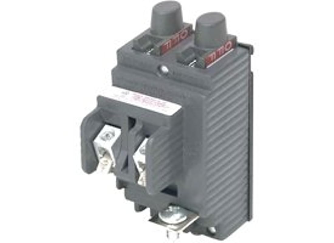 Connecticut Electric UBIP2020 Pushmatic Circuit Breaker, Two-1-Poles 20-Amp