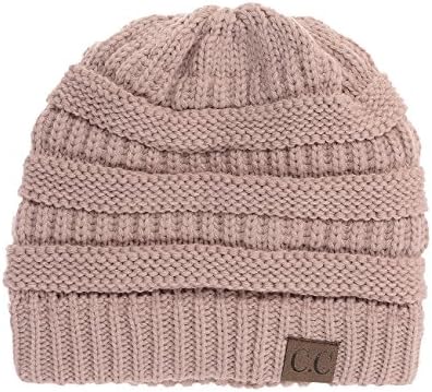 YourStyle USA Trendy Warm Chunky Soft Stretch Cable Knit Slouchy Beanie