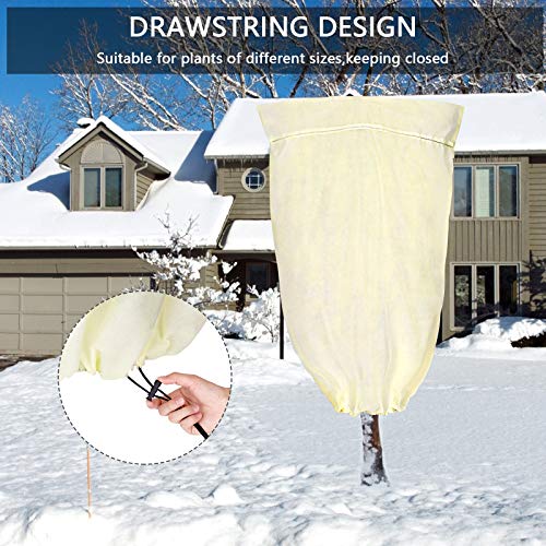 Plant Cover Freeze Protection, Upgraded Plant Covers for Winter