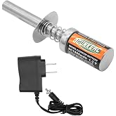 OGRC RC 1/8 1/10 Nitro Engine Nitro Glow Plug Igniter Starter Tools | RC Igniter Starter with Battery Charger for HSP Redcat RC Buggy Truck Models