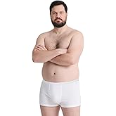 wulanhada Men's Big and Tall Boxer Briefs Soft Comfort Men's Underwear Moisture-Wicking Breathable Boxer Briefs for Men