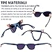COCOSAND Flexible Baby Sunglasses with Strap Polarized UV Protection for Toddler Infant Newborn Boys Grils Age 0-24 Months