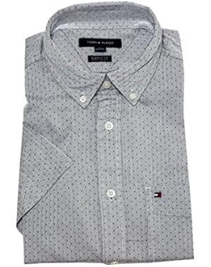 Men's Classic Fit Short Sleeve Buttondown Shirt