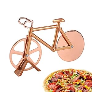 TDCQ Fiets Pizza Cutter,Fiets Pizza Cutter Wheel,Fiets Pizza Cutter RVS, Fiets Pizza Cutter Wiel, Pizza Wheel Cutter…
