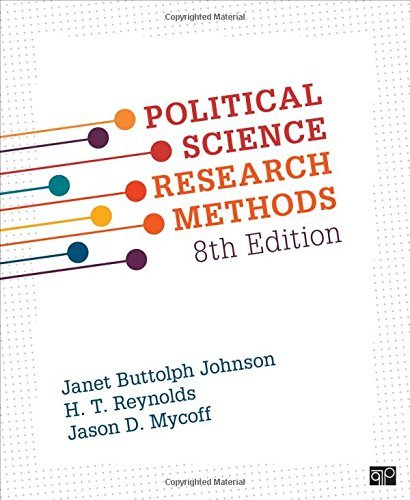 Political Science Research Methods by Janet Buttolph Johnson (2015-09-18)