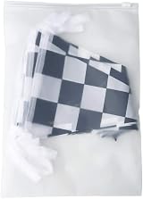Nuoshen 10 Meters Racing Flags Black White Checkered Flag Banner view 7