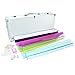 American Mahjong Set with 4 PUSHERS / RACKS COMBO in ALUMINUM CASE (WESTERN Mah jongg 166 Tiles)