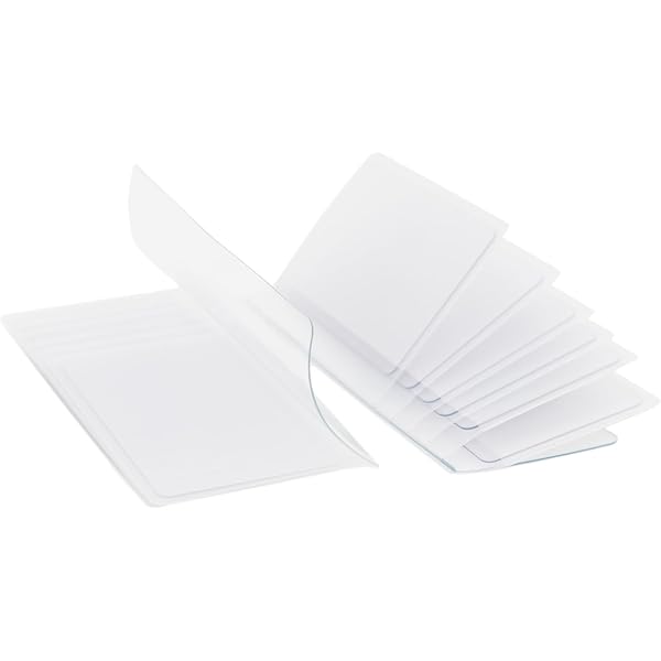 Amazon.com: AG DAILY ESSENTIALS Pack of 2 Plastic Wallet Inserts
