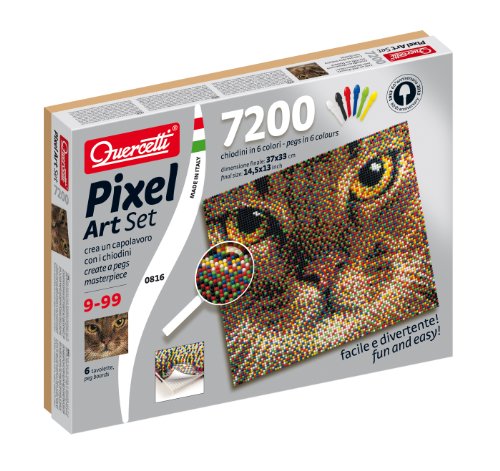 Quercetti Cat Pixel Art Set