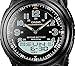 Casio Men's AW80V-1BV World Time Ana-Digi Data Bank 10-Year-Battery Watch