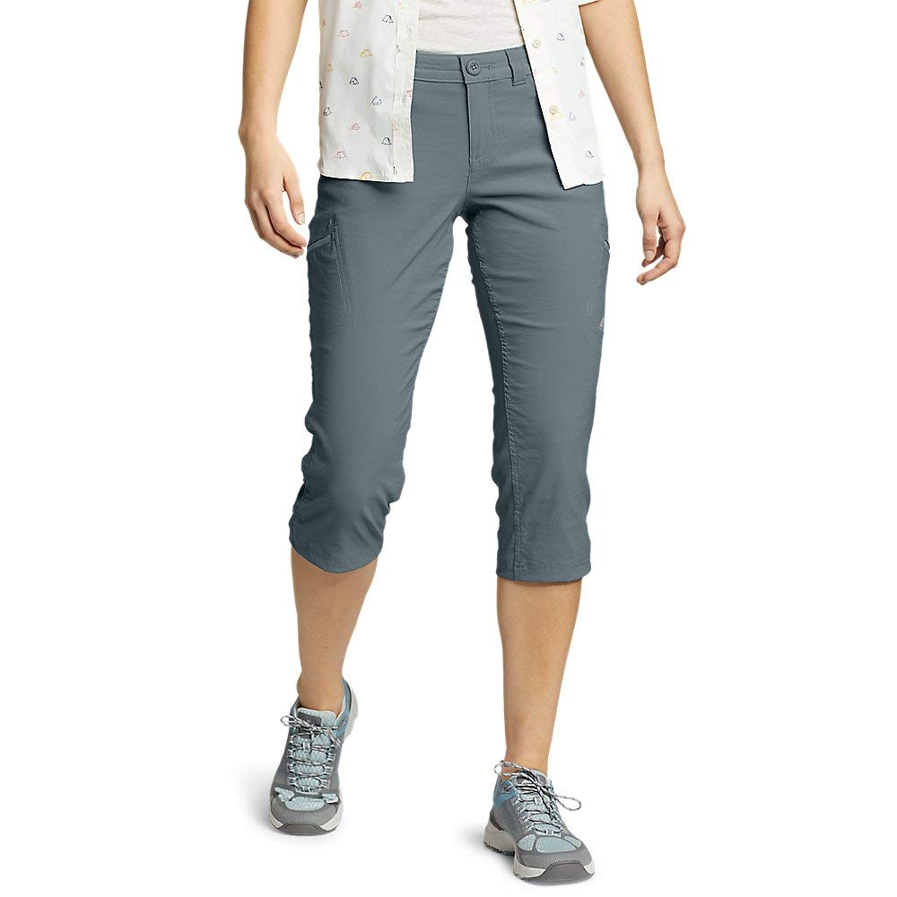 Eddie Bauer Women's Rainier Capris, Graphite, 22, Plus Image