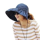 Fashion Women Folding Lace Sun Block Anti UV Waterproof Sun Hat Cap Sunbonnet