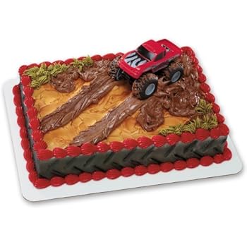 Amazon.com: Monster Truck Cake Topper Cake Decoration Topper Toys: Toys