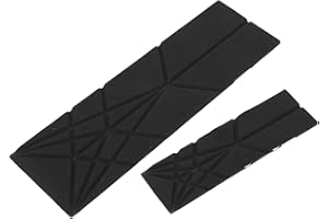 LUCKDANO 2pcs Polygons Measuring Spoon Set - Folding Flat 3 in 1 Magnetic Measuring Spoons Tool for Kitchen, Large and Small 