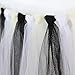 Just Artifacts Decorative Tulle Fabric Roll 6-Inch x 25-Yards (Color, Ivory)