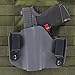 R&R Holsters: Black - OWB Kydex Holster for Glock 43 & 43X - Outside The Waistband