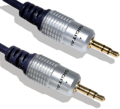 Cable Mountain 2m Gold Plated 3.5mm Stereo Jack to Jack Cable