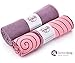 Hot Yoga Towel - Quick Drying, Non Slip, Sweat Absorbing Hot Yoga and Bikram Towel
