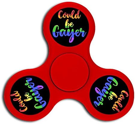 Sports Home Could Be Gayer1 Four Colors Fidget Spinner 360 Anti-Anxiety Helps Focusing - Fidget Toys [3D Figit] For Kids Boys Mens Women